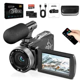 caupureye Videokamera 4K F2,0 schwarz
