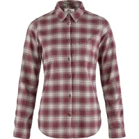 Fjällräven Övik Flannel Langarmhemd - Mesa Purple / Fog - M