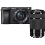 Sony A6400 Gehäuse Schwarz + 16-50mm + 55-210mm | ✔️ vorübergehende preissenkung