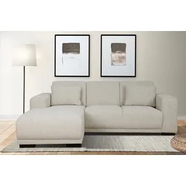 Home Affaire »BORNHOLM L-Form, B: 234 cm - OTTO. Verlässliche Qualität.« Recamiere links oder rechts bestellbar, Wellenfederung, inkl. 2 Kissen