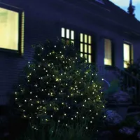 FHS International Lichterkettennetz LED 5 m warmweiß