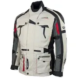 ROLEFF RACEWEAR CHICAGO Motorradjacke Schwarz/Rot 6XL