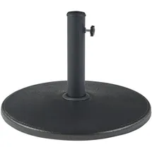 casa.pro Sonnenschirmständer Bionaz Ø50x5,5 cm Beton 17 kg Schwarz