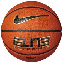 Nike Elite Championship 8P 2.0 Basketball amber/black/metallic 7