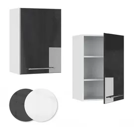 Vicco Hängeschrank Fame-Line 50 x 34,1 x 72 cm Anthrazit Hochglanz