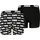 Puma Jungen, Boxershorts EVERYDAY LOGO PRINT 2er Pack - schwarz