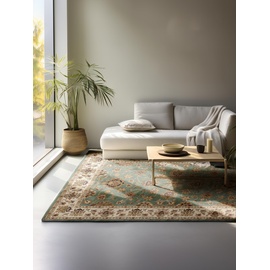 Nouristan Teppich »Kohsan«, rechteckig, Orient Teppich, Kurzflor, weich, Schlafzimmer, Esszimmer, Wohnzimmer, grün