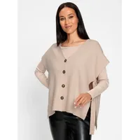 Heine Strickweste in Beige 38