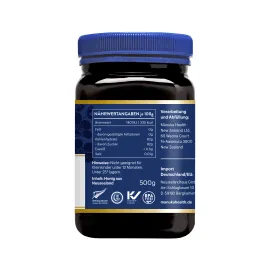 Manuka Health MGO 100+ Manuka Honig Mineralstoffe 500 g Damen