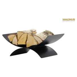 Magnus Kaminholzkorb K14 Stahl 44 x 28 x 17 cm Schwarz