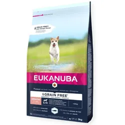 EUKANUBA Grain Free Senior Small/medium ocean fish 3 kg