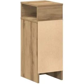 vidaXL Nachttische 2 Stk. mit Schublade Artisan-Eiche 25x31x66 cm