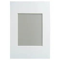 Passepartout 30x40 cm polarweiß (Bildausschnitt 20x28cm)