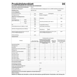 Amica EKSS 361 216 Einbaukühlschrank (140 l, 1020 mm hoch)