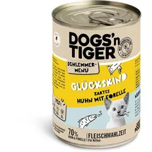 Dogs'n Tiger Glückskind Huhn & Forelle 12 x 400 g