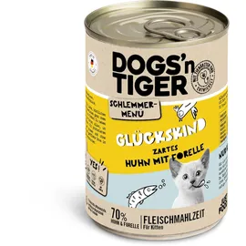 Dogs'n Tiger Glückskind Huhn & Forelle 12 x 400 g
