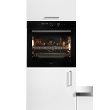 Beko Einbaubackofen »BBIM17400BS«, BBIM17400BS, mit 1-fach-Teleskopauszug, SteamShine, schwarz