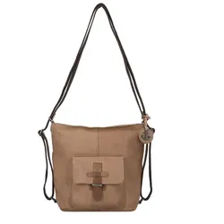 Harbour 2nd Urban Poets Baily Schultertasche Leder 35 cm  braun