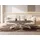 WFL GROUP Axen Braun Eiche 120-160 x 80 x 38-75 cm