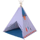 Knorrtoys Knorrtoys® Spielzelt Tipi Dreamcatcher mit Zeltstangen aus Holz bunt