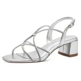TAMARIS Da.-Sandalette für Damen, silber, 37