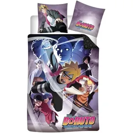 COFI 1453 Boruto Mehrfarbig 140 x 200 cm + 65 x 65 cm