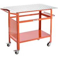 Vevor Schweißtisch, 1016x609,6x914,4mm Schweißwerkbank mit 362kg statischer Tragkraft, Montagetisch