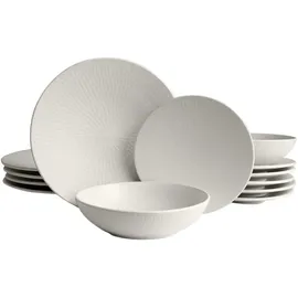 CreaTable Vintage Tafelservice Blanka 18-tlg. creme