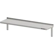 Stalgast Wandbord mit Winkelkonsolen, 1300x300x250 mm, verschweißt