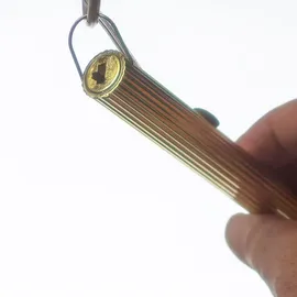 MARELIDA LED Glaskugel im Ring mit Sternmotiv beleuchtet Timer 20cm