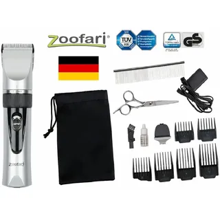Zoofari Tierhaarschneidemaschine Zoofari mit Pflegeset Kabellos für alle Tiere Set Trimmer