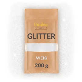 Creative Deco Holographischer Glitzerpulver 200g für Wandfarbe