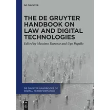 Walter de Gruyter The Handbook on Law and Digital Technologies, Fachbücher von Massimo Durante, Ugo Pagallo