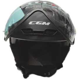 CGM EBI, Skihelm, Unisex, Erwachsene, Mattschwarz, S (55-56 cm)