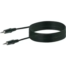 Schwaiger Audio Kabel 3,5mm Klinken-Stecker 5,0m (533)