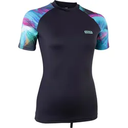 ION LIZZ SS Lycra 2025 tropical palm glitch - M