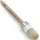 Nölle Profi Brush Ringpinsel Gr.4 Borsten-L.75mm 20mm helle Chinaborste roh.Holzstiel
