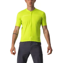 Castelli Unlimited Allroad Kurzarm-radtrikot - Lime S