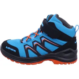 Lowa Maddox GTX Mid Kinder blau/orange 36