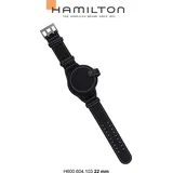 Hamilton Leder Khaki Mechanical Band-set Leder-braun-22 H690.604.103 - braun