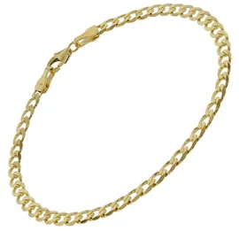 trendor Panzer-Armband Gold 333 (8 Karat) 75654 Größe 19 cm
