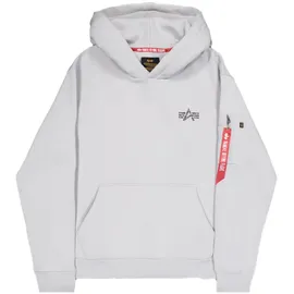 Alpha Industries Signature BP Hoodie pastel Grey, S