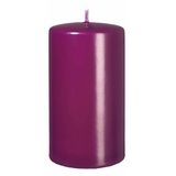 Kopschitz Kerzen Stumpenkerzen Brombeere 12 x 6 cm, 12 Stück