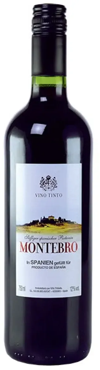 Montebro Vino Tinto Rotwein lieblich 0,75 l