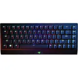 Razer BlackWidow V3 Mini HyperSpeed (Green Switch) - Kabellose 65% Mechanische Gaming Tastatur (Klickende Mechanische Switches, USB-C, Doubleshot ABS-Tastenkappen) QWERTY US-Layout | Schwarz