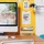 Relaxdays Schreibtisch Organizer, Bambus Briefablage, Schubladen für Büro Utensilien, Ordnungssystem Schreibtisch, Natur