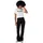 Wrangler Flare Jeans mit High Waist in Schwarz-W29 / L34