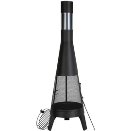 Vevor Terrassenofen Ø 51 cm Schwarz