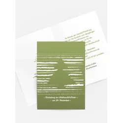 Weihnachtseinladung geschäftlich selbst gestalten mit Spruch und Fotos im Onlinedesigner bei Meine-Kartenmanufaktur.de
