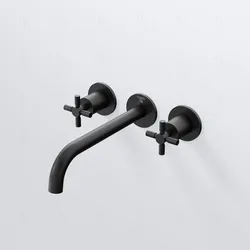 Steinberg Serie 250 3-Loch Waschtisch-Wand-Armatur